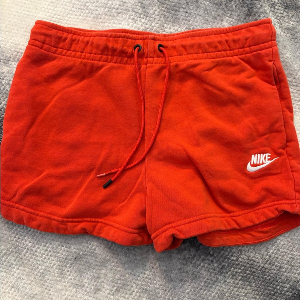 Nike Women's Bright Red Athletic Shorts